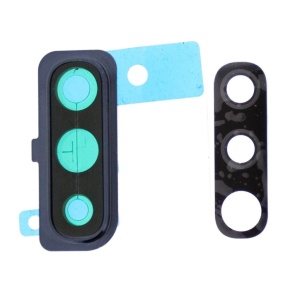 Geam Camera Samsung Galaxy A50, A505, Black +Rama