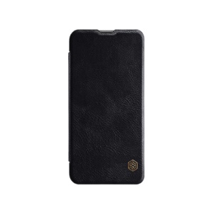 Husa Huawei Nova 4, Qin Leather Case, Negru, disponibil pe thenx.net