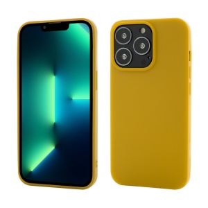 Husa iPhone 13 Pro Max, Vetter GO, Soft Touch, Yellow, disponibil pe thenx.net