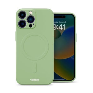 Husa iPhone 14 Pro, Soft Pro Ultra, Compatibil MagSafe, Mint Green