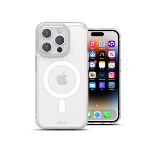 Husa iPhone 15 Pro Max, Compatibil MagSafe, Soft Pro, Transparent, disponibil pe thenx.net