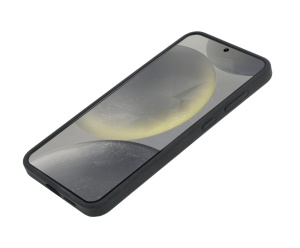 Husa Samsung Galaxy S25 Plus Clip-On Soft Touch Silk Series Mag Safe Compatible, Black - thenx.net_1