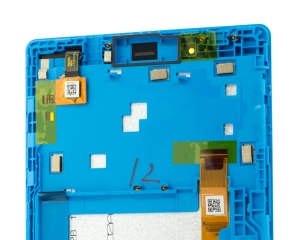 LCD Lenovo Tab 3, TB3-710F, Blue +Touch +Rama - pentru înlocuirea ecranului,  disponibil pe thenx.net
