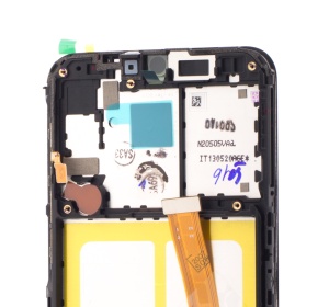 LCD Samsung Galaxy A20e, A202, Negru, Service Pack GH82-20186A - Img 2