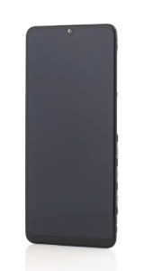 LCD Samsung Galaxy M22 M225 + Rama, Negru, Service Pack GH82-26153A - Img 2