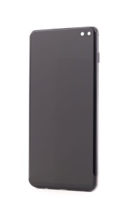 LCD Samsung Galaxy S10+, G975, Negru + Rama, Incell