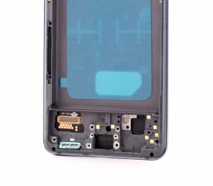 LCD Samsung Galaxy S21 5G, G991, Negru + Rama, Incell - pentru înlocuirea ecranului, compatibil cu Samsung, disponibil pe thenx.net