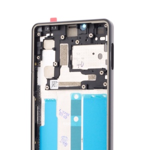 LCD Sony Xperia 10 iV, Negru + Rama - pentru înlocuirea ecranului,  disponibil pe thenx.net