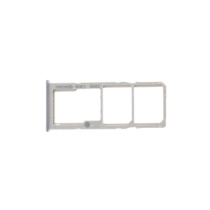 Suport SiM Samsung Galaxy A51, A515, A71, A715, Silver, Dual SiM, compatibil cu Samsung, disponibil pe thenx.net