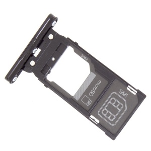 Suport SiM Sony Xperia XZ2, DS, Negru, disponibil pe thenx.net