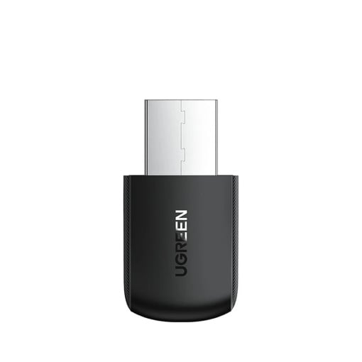 Adaptor USB / Adaptor Retea Externa UGREEN Dual Band WiFi 11ac AC650, 2.4 GHz / 5 GHz Negru (CM448)