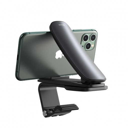 Suport auto Baseus Big Mouth Pro pentru bord (negru) SUDZ-A01