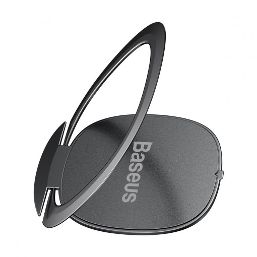Suport inel Baseus Invisible Ring pentru smartphone-uri (gri inchis) SUYB-0A