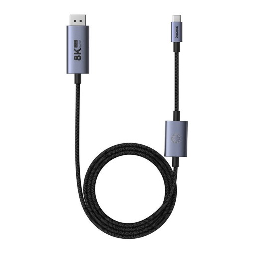 Cablu Adaptor Video USB-C - DisplayPort Baseus 8K 1.5m (negru) B0063370D111-02