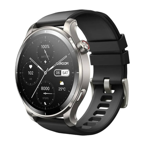 Ceas Inteligent Smartwatch Bluetooth 5.3 Joyroom R-FV1, Ecran AMOLED 1.43 Inch, 1 ATM (Negru)