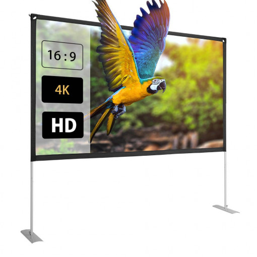 Ecran proiector 100 inch 16:9 BlitzWolf BW-VS5 suport stabil