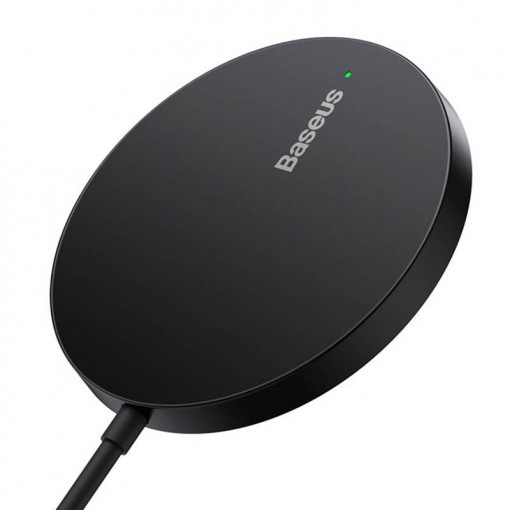 Incarcator wireless magnetic Baseus Simple Mini3 15W (negru) CCJJ040001