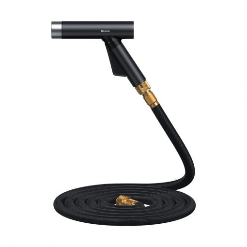 Pistol de stropit auto Baseus Simple Life furtun 15m Negru CRXC01-B01