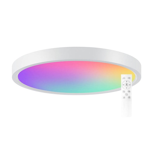 Plafoniera LED Smart WiFi/Bluetooth 30cm 16M RGBCW Gosund LB12 1920lm Tuya + Telecomanda (Alb)