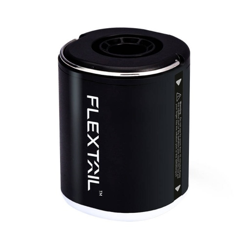Pompa Aer Portabila Wireless 3-In-1 Flextail Tiny Pump 2X, Lanterna Incorporata 40lm, 180 l/min (Negru)