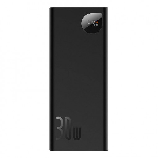 Powerbank Baseus Adaman Metal, 20000mAh, 30W (negru) PPAD030001