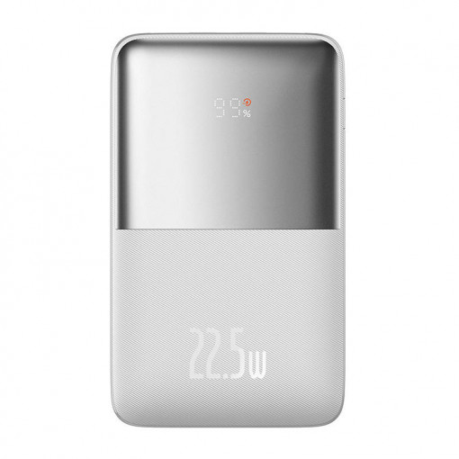 Powerbank Baseus Bipow Pro 20000mAh, 2xUSB, USB-C, 22.5W (alb) PPBD040302