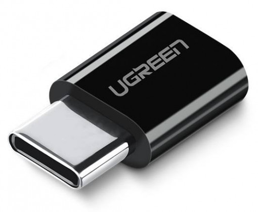 Adaptor micro USB la USB-C UGREEN US157 (negru) 30391