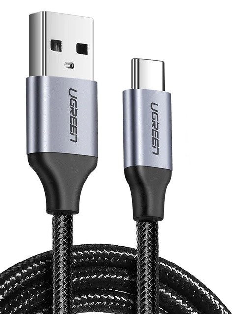 Cablu de date USB la USB-C UGREEN US288, 3A 3m (negru) 60408