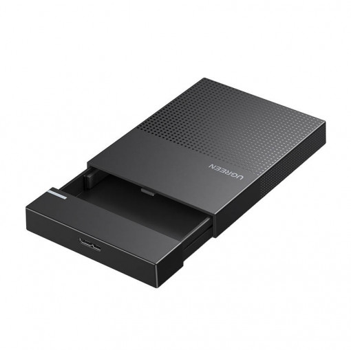 Carcasa HDD externa SATA UGREEN CM471 de 2.5 inch, micro USB (negru) 30725