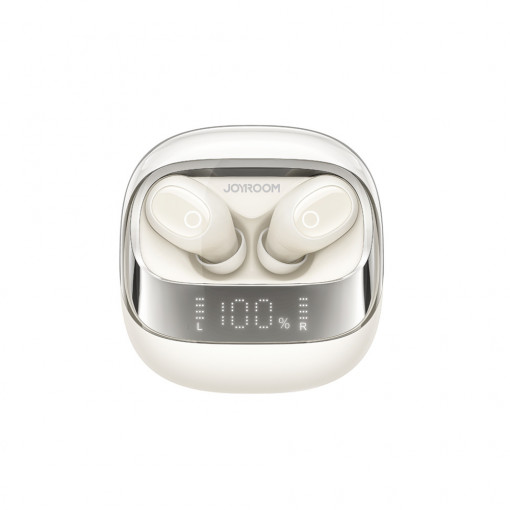Casti wireless bluetooth TWS Earbuds In Ear Joyroom Jdots seria JR-DB2 (alb)