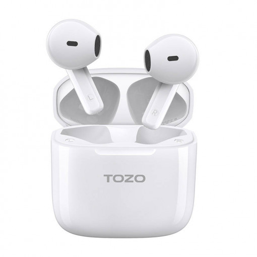 Casti wireless TWS TOZO A3 alb