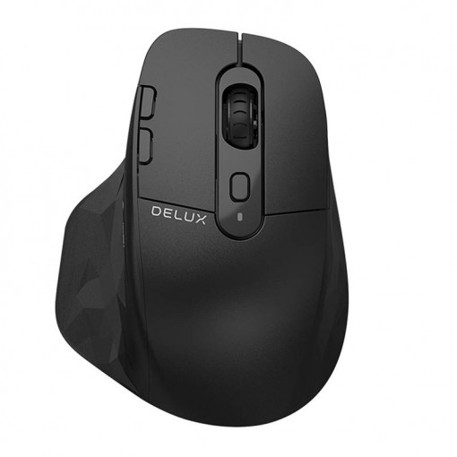 Mouse wireless Delux M912DB 2.4G (negru)