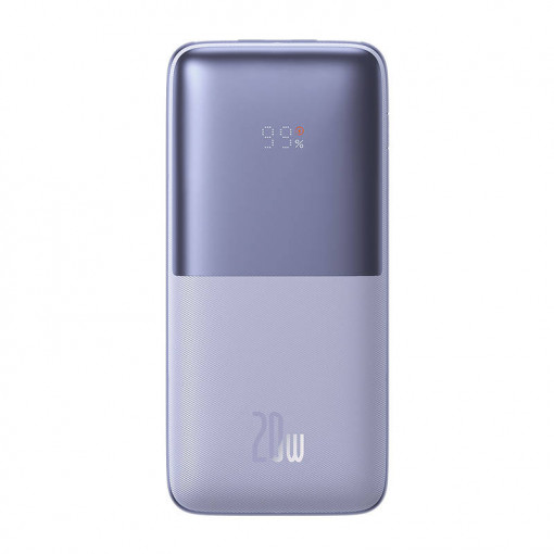 Powerbank Baseus Bipow Pro 10000mAh, 2xUSB, USB-C, 20W (violet) PPBD040105