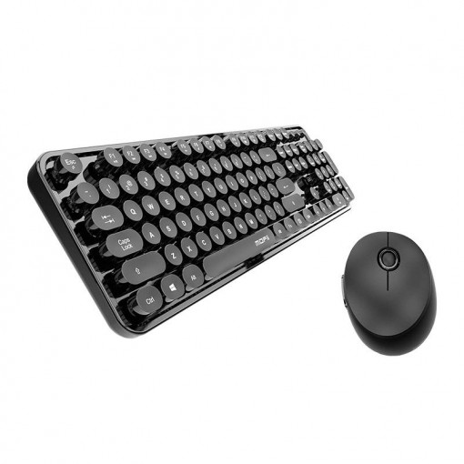 Set tastatura + mouse wireless MOFII Sweet 2.4G (negru) SMK-623387AG