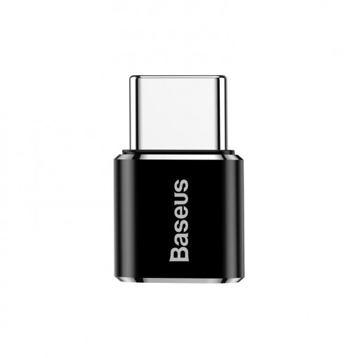Adaptor Baseus Micro USB la USB Type-C - negru CAMOTG-01