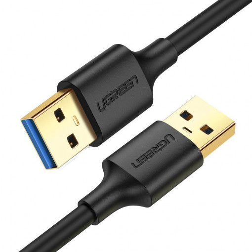 Cablu de date USB 3.0 A-A UGREEN US128 1m (negru) 10370