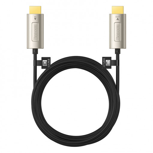 Cablu HDMI la HDMI Baseus High Definition 15m, 4K (negru) WKGQ050201