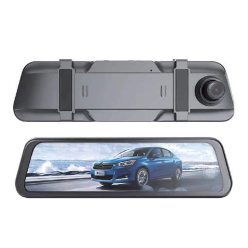 Camera Auto Oglinda Hurtel Full HD G-sensor DVR911 + Camera Marsalier (Gri)