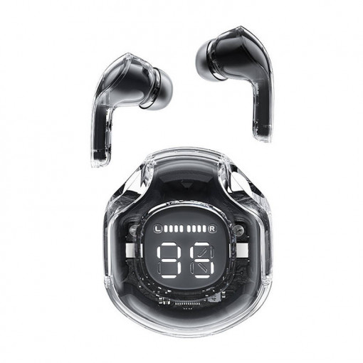 Casti wireless TWS Acefast T8, Bluetooth 5.3, IPX4 (negru)