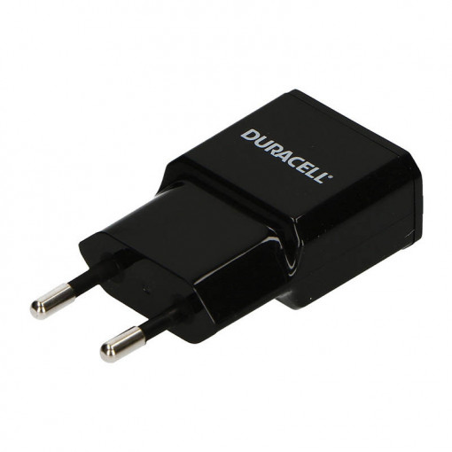 Incarcator de perete Duracell USB, 2.1 A (negru) DRACUSB3-EU