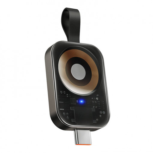 Incarcator wireless magnetic McDodo CH-2062 pentru Apple Watch, USB-C (negru)