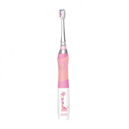 Periuta de dinti sonica pentru copii Seago SG-977 (roz)