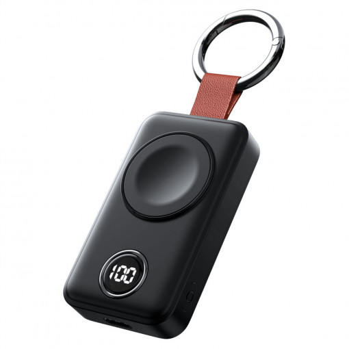 Powerbank wireless pentru smartwatch Joyroom JR-WQW01 2000mAh negru