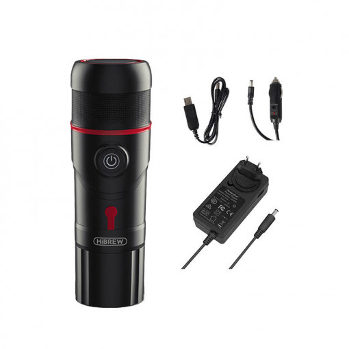 Aparat de cafea portabil 3-in-1 HiBREW H4-classic, presiune 15bar 80W 60ml