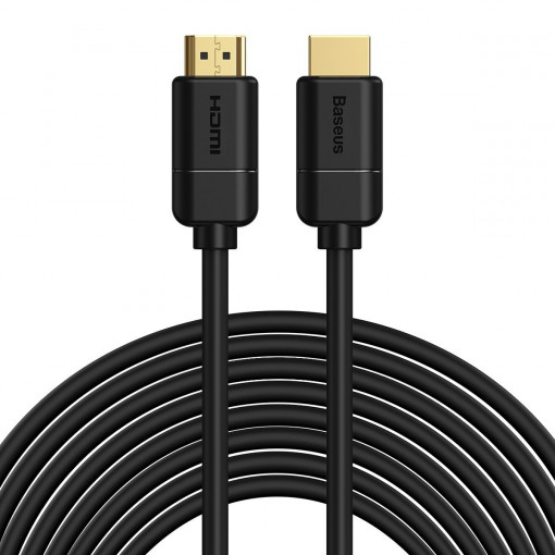 Cablu HDMI Baseus 2.0 4K 30Hz, 3D, HDR, 18Gbps, 8m (negru) CAKGQ-E01