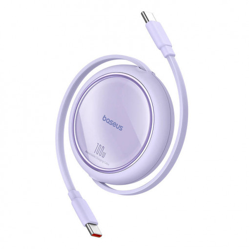 Cablu incarcare rapid USB-C la USB-C Baseus Free2Draw, PD, 100 W, 1m (violet) P10364500511-00