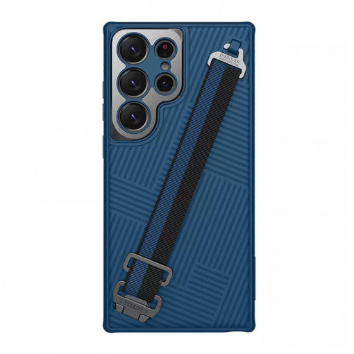 Husa Nillkin Strap pentru Samsung Galaxy S23 Ultra (albastru)