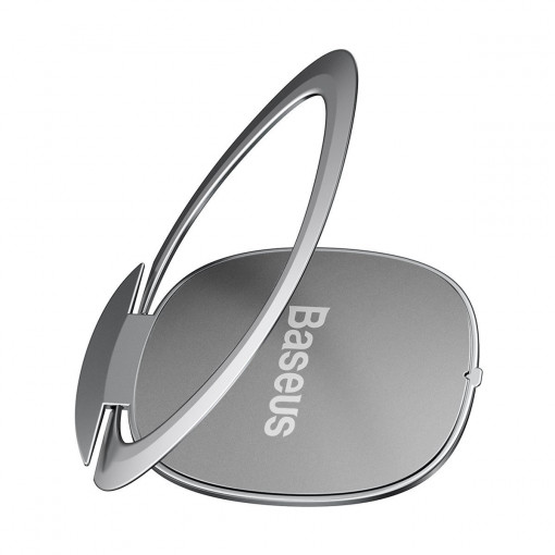 Suport inel Baseus Invisible Ring pentru smartphone-uri (argintiu) SUYB-0S