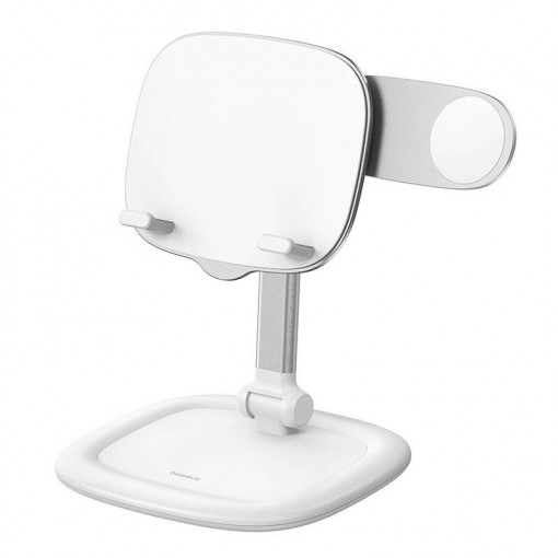 Suport pentru tableta/telefon Baseus Seashell Series Alb B10451501211-00