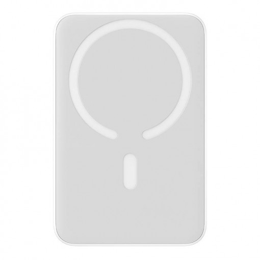 Baterie externa powerbank Baseus Magnetic 10000mAh, 20W (alb) PPCX070002